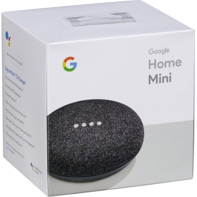 GOOGLE Google Home Mini assistente vocale nero
